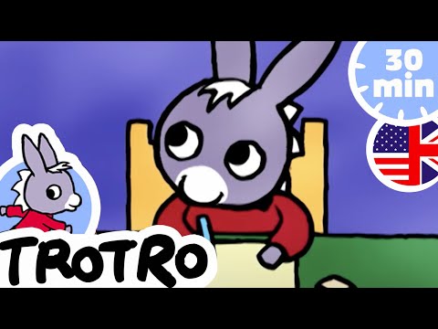📐Trotro goes to school ✒️ - Cartoon for Babies