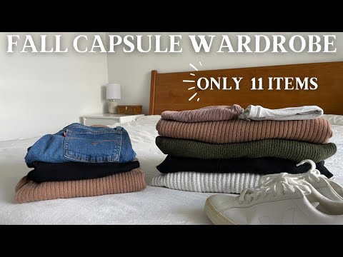 fall capsule wardrobe 2022 | simple + minimalist