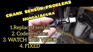 P0335 Honda/Acura V6 3.5 Diagnosis and Repair