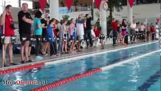 preview picture of video '16-17.03.2013 Oleśnica - międzynarodowy miting pływacki w Atolu'