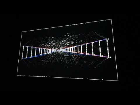 Venezia. Art Biennale 2019. Ryoji Ikeda, data-verse 1.
