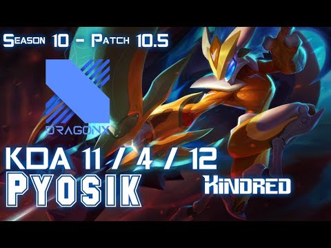 DRX Pyosik KINDRED vs CAMILLE Jungle - Patch 10.5 KR Ranked
