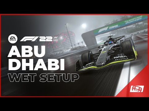 F1 22 Abu Dhabi Wet Setup - Wet Weather Race Setup!