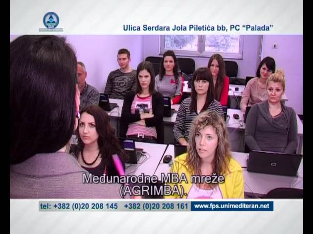 Mediterranean University Montenegro видео №1
