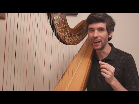A look at Var. 5 and 6 from "Variations sur un Theme de Mozart" (or is it?) - Harp Tuesday ep. 78