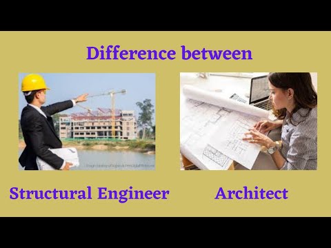 Structural engineer vs Architect What are their duties & responsibilities in construction buildings.
