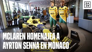 McLaren y su increíble homenaje a Ayrton Senna en el GP de Mónaco 2024 de F1 #BoxBox