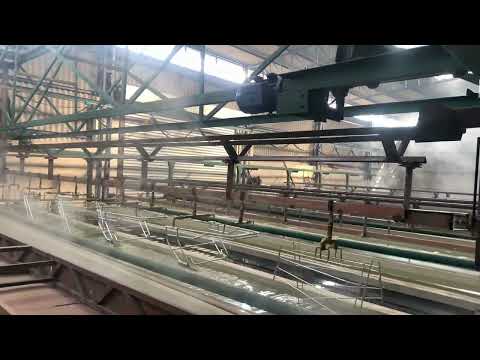 Acid zinc plating plant Tank Long 30'