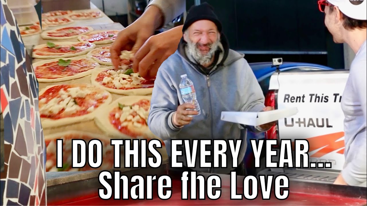 Please Share the Message. We Made pizzas for everyone...