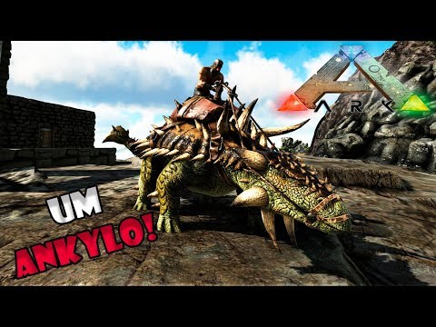 DOMAMOS UM SUPER ANKYLO QUASE LEVEL MÁXIMO! --- ARK: SURVIVAL EVOLVED: VANILLA #05