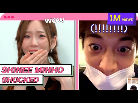 [4K] Taeyeon&SHINEE Minho Shocked!!!😯(ENG SUB)