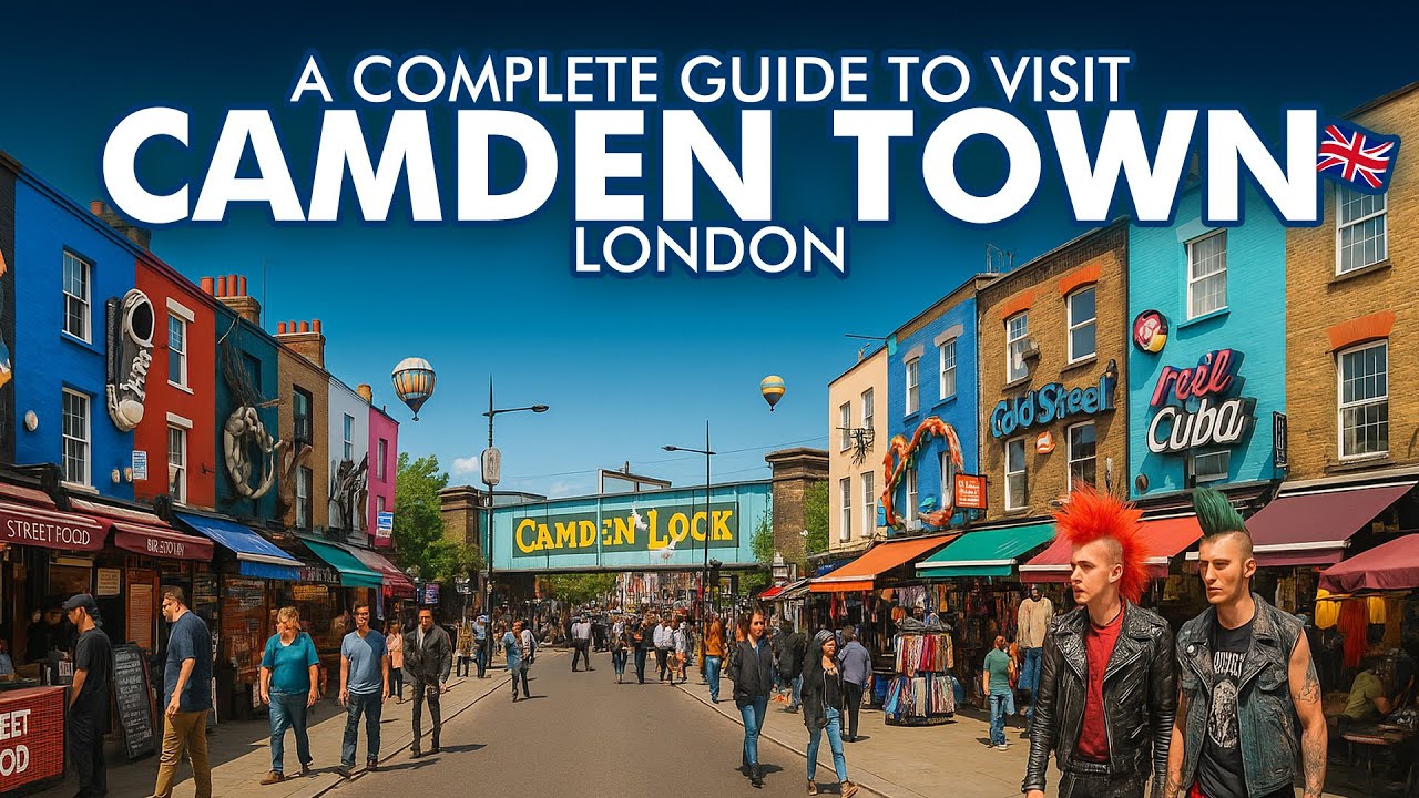 Unleash your adventurous spirit with guide to exploring Camden Market.