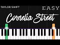 Taylor Swift - Cornelia Street | EASY Piano Tutorial