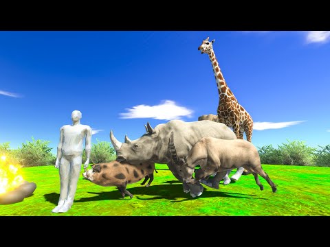 5 Days in Forest with Savage Mammals - Animal Revolt Battle Simulator