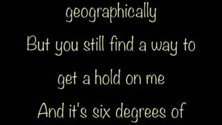 Miranda Lambert - Six Degrees of Separation (HD Song Lyrics)