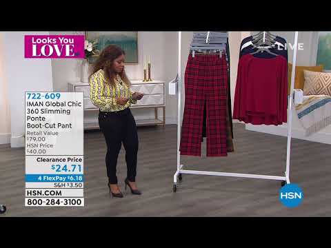 HSN | IMAN Global Chic Fashions 02.18.2021 - 02 PM