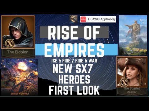 New SX7 Heroes - First Look - Rise Of Empires Ice & Fire