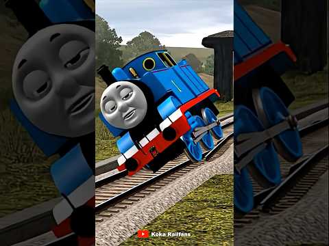 Kereta Thomas Anjlok Oleng  #thomasandfriends #indianrailways #trainzsimulator