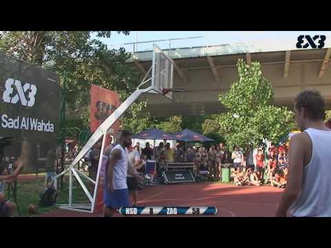 Novi Sad Al Wahda - Kuslanova Zagreb : 3x3 Novi Sad Streetball