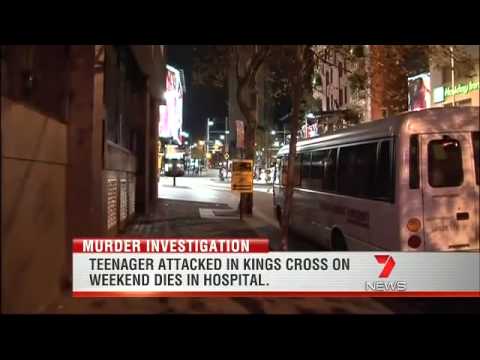 Teenager Dies After King Hit - Kings Cross, Sydney (2012)