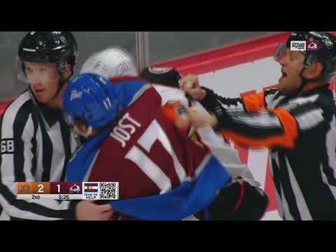 Anaheim Ducks Vs Colorado Avalanche Scrum