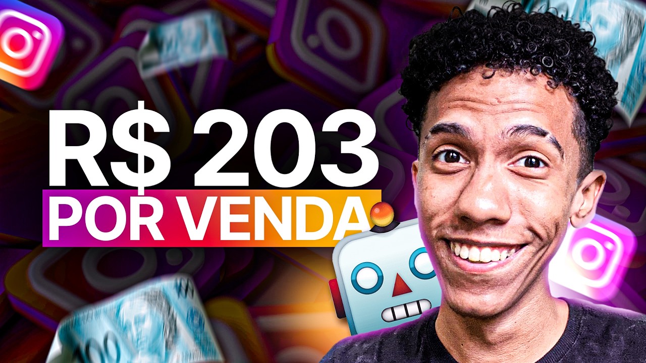 Como USAR o INSTAGRAM para GANHAR DINHEIRO no automático como AFILIADO