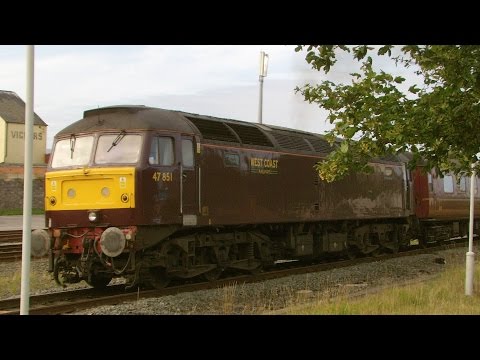 Rhyl 16.8.2015 - WCRC 47851 & 47786 Roy Castle OBE on Edinburgh Festival Express