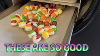 MAKING FREEZE DRIED SKITTLES | HARVEST RIGHT FREEZE DRYER