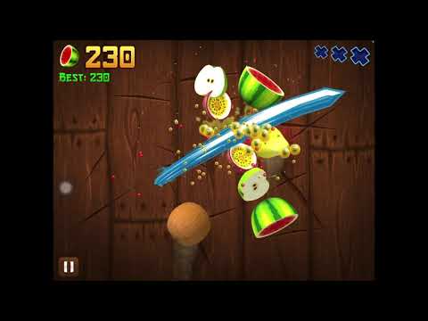 Fruit Ninja! Gameplay Walkthrough Part 1! Classic, Zen and Arcade!
