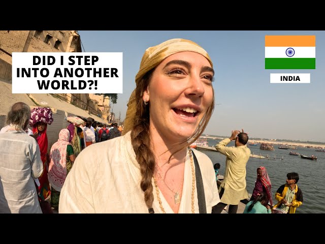 Travel vlog - First Impressions VARANASI, INDIA