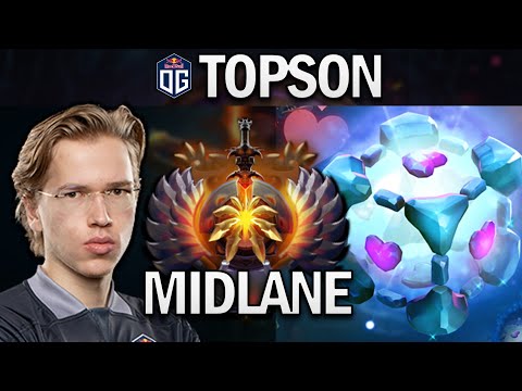 OG.TOPSON IO - PRO MIDLANER - DOTA 2 7.27 GAMEPLAY