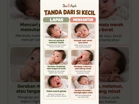 Bayi Lapar atau Mengantuk? Bedakan Tanda Sebelum Menangis #ibudanayah