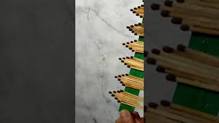 Download lagu Vas bunga dari korek api kayu l ide kreatif korek kayu#shorts mp3