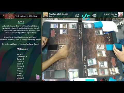 Flesh and Blood - Ludiworld Road to Nationals -  Finale - Prism (Bangi) vs Dash (Simon)
