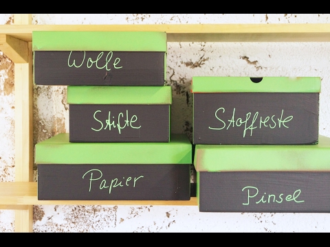 DUPLI-COLOR Schultafelfarbe - Individuelle Aufbewahrungsboxen