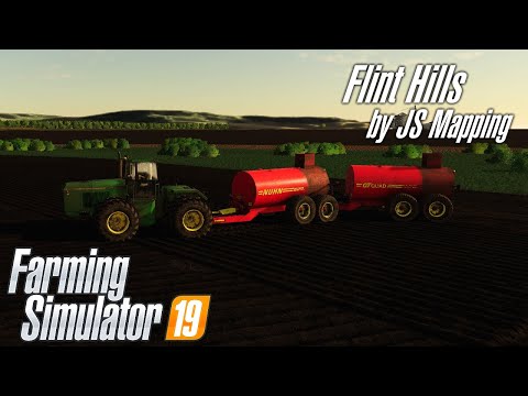 Spreading 10,000 gallons of slurry with Nuhn Quad Train - Precision Farming - Flint Hills - EP3