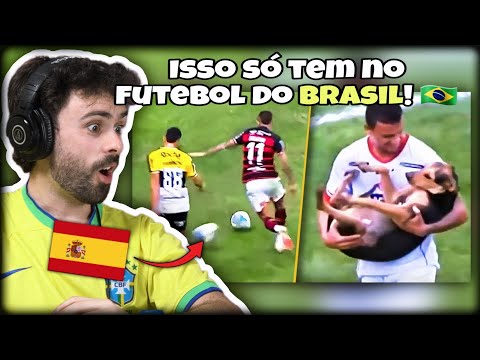 GRINGOS REAGEM AS LOUCURAS DO FUTEBOL BRASILEIRO PARTE 3