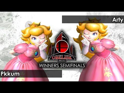Melee: Pkkum (Peach) V Arty (Peach) - Obelisk 103 Tournament SSBM