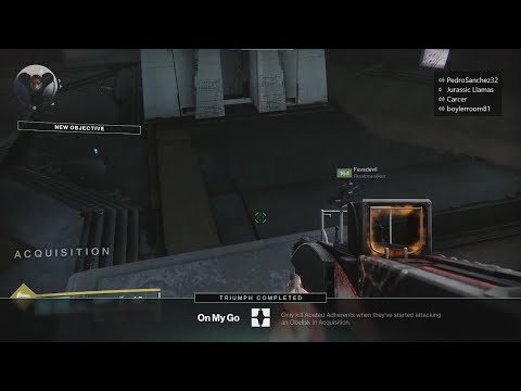 Destiny 2: How to Complete On My Go Triumph (Acquisition) - Vow of the Disciple