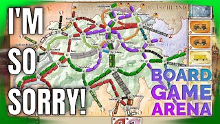 Ticket to Ride Switzerland: I Think I Was Blocking Everyone!