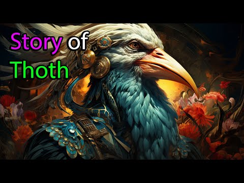 The Story of Thoth | Egyptian Mythology Explained | Egyptian Mythology Stories | ASMR Sleep Stories