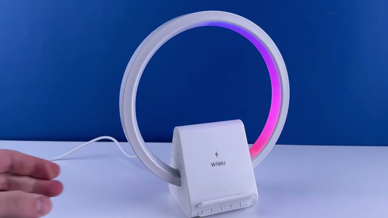 БЗП WIWU Wi-W021 2 in 1 Wireless Charger+Bluetooth Speaker
