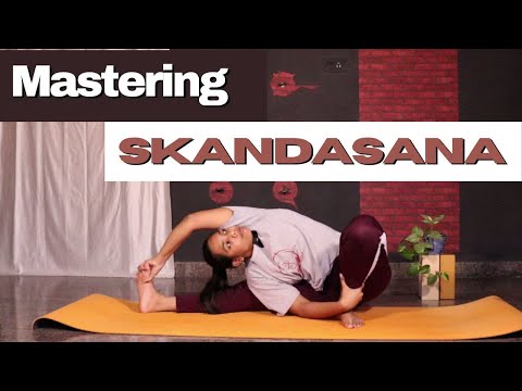 Deep Hamstring Open | Skandasana (Side Lunge Pose) Half Squat Pose | Side Squat Yoga Pose |Gangothri