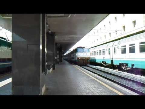 E444.089 in partenza con l' IC 540 Roma Termini - Ancona