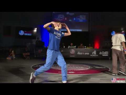 DaveDBRave Vs Babalu- Youth Top 8 - Breaking For Gold USA National Championship