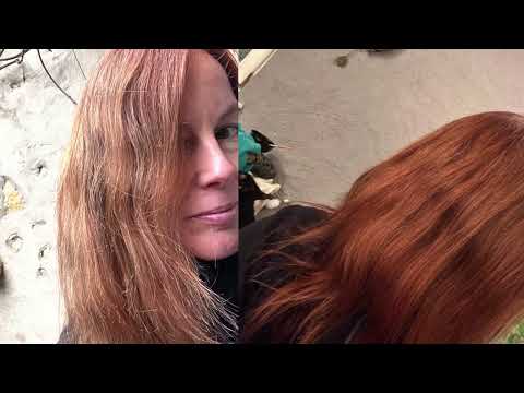 Haare färben oder Tönen von Blond nach rot 7/43 7/7