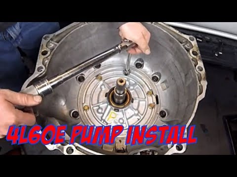4l60e Pump Install