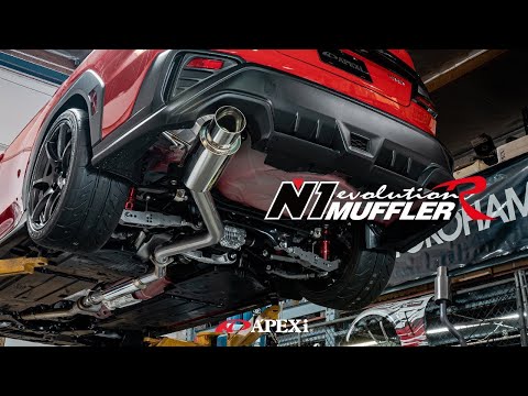A'PEXi N1 EVO-R (Single Exit) Catback Exhaust for 2022+ Subaru WRX VB