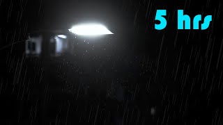 5 Hours of Soothing Rain Sounds for Studying | Relaxing Rainy Night Ambience