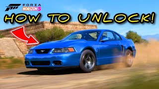 HOW TO GET THE 2003 FORD MUSTANG SVT COBRA IN FORZA HORIZON 5